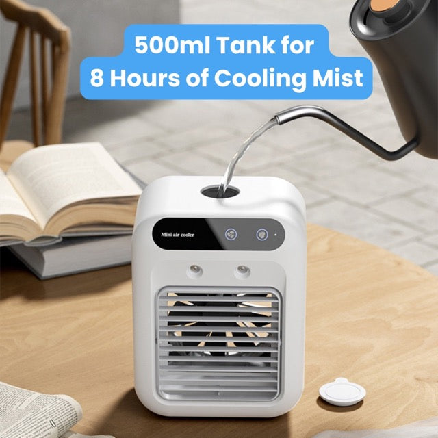 🎉2025 New Products Hot Sale✨Mini Portable Air Conditioner Cooler Humidifier