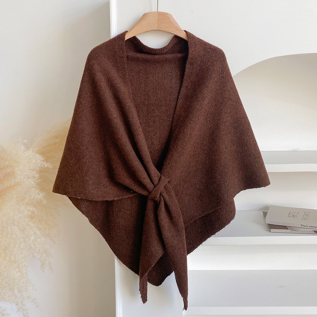 🏆50K+ SOLD! Almost Gone - 💕Women's Solid Color Wool Blend Shawl 2