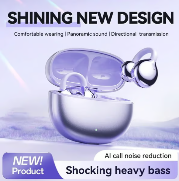 Ear Clip Bluetooth Headphones