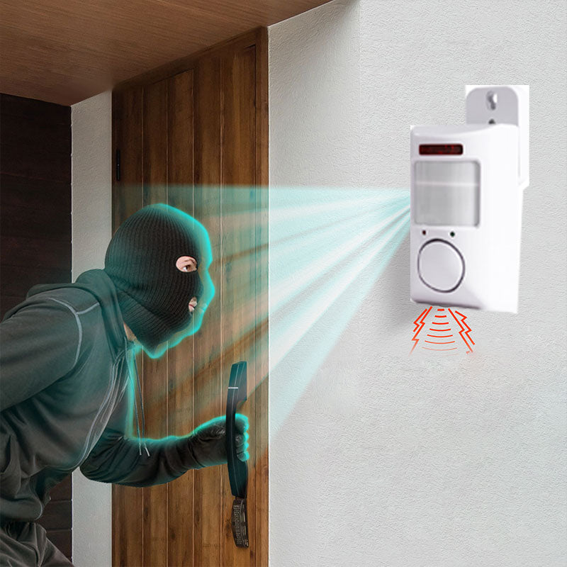 🔥2025 Hot Sale🔥Motion Sensor Infrared Alarm with 2PCS Remote Controls