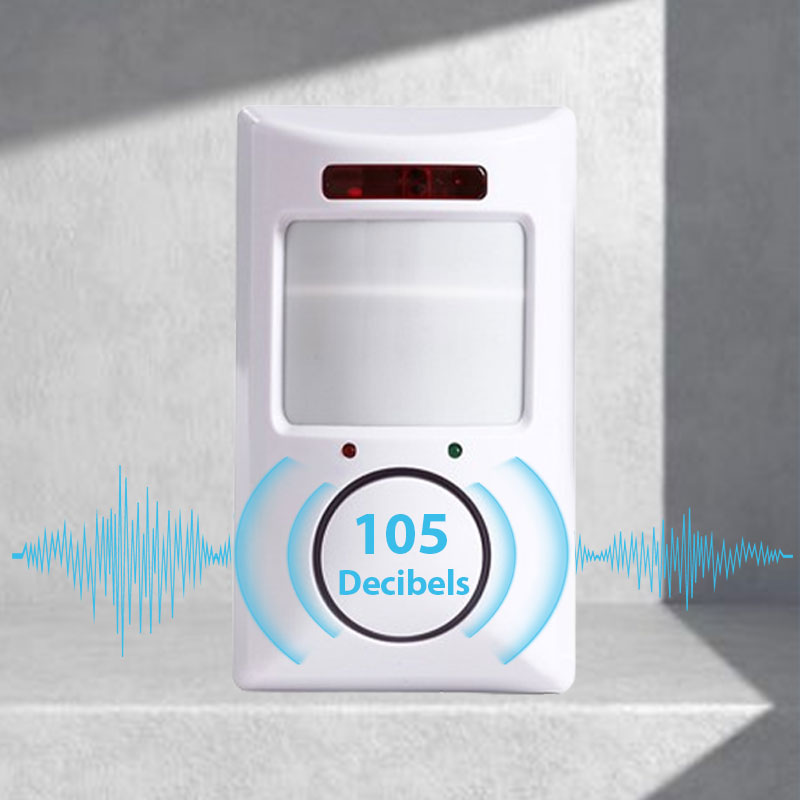 🔥2025 Hot Sale🔥Motion Sensor Infrared Alarm with 2PCS Remote Controls