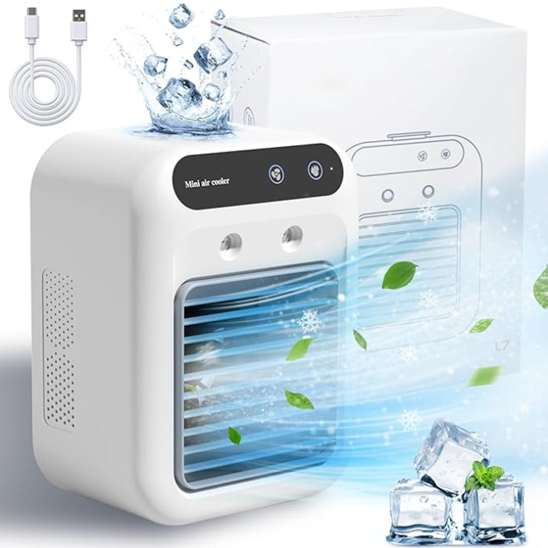 🎉2025 New Products Hot Sale✨Mini Portable Air Conditioner Cooler Humidifier