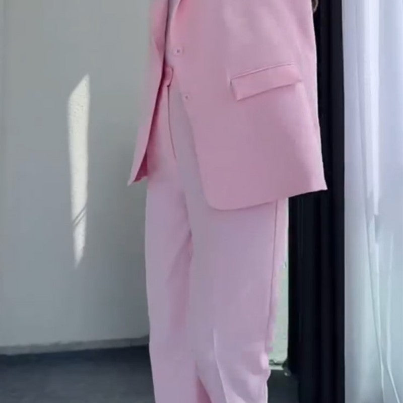 ⏰Last Day Sale 49% Off💖Women’s Stylish Sleeveless Blazer & High-Waisted Pants Set