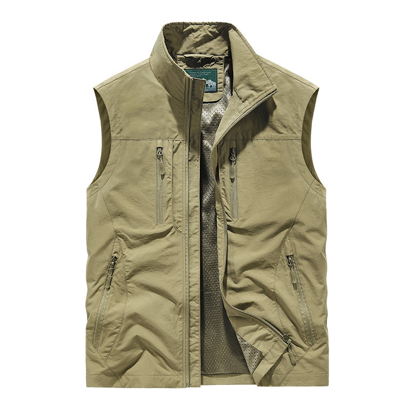 ⏰Limited Time Sale 49% OFF🔥🧥Men's Oversized Sleeveless Vest Jacket With Pockets