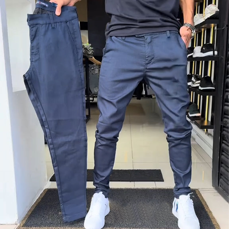 ✨ LAST DAY PROMOTION - 50%OFF ✨Men’s Slim-Fit Casual Solid Color Pants