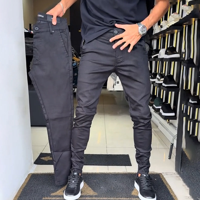 ✨ LAST DAY PROMOTION - 50%OFF ✨Men’s Slim-Fit Casual Solid Color Pants